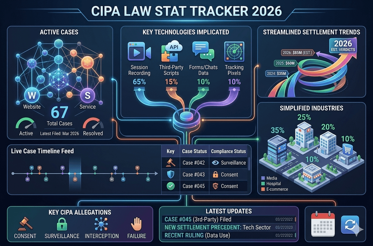 CIPA Lawsuit Tracker 2026