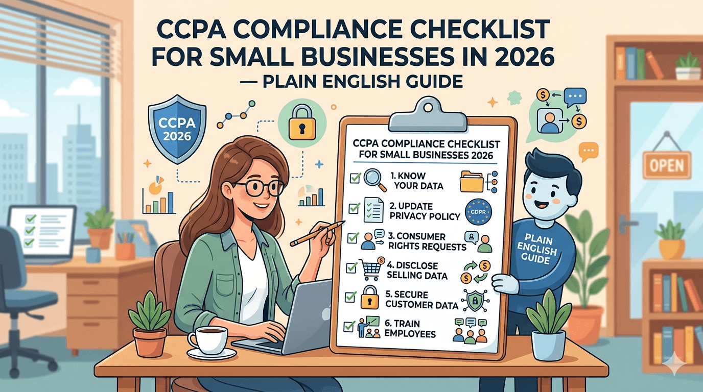 CCPA Compliance Checklist for Small Businesses in 2026 