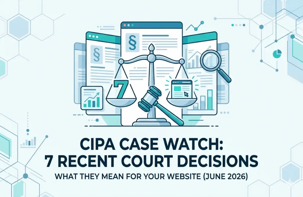 CIPA Case Watch: 7 Recent Court Decisions - What They Mean for Your Website (June 2026)