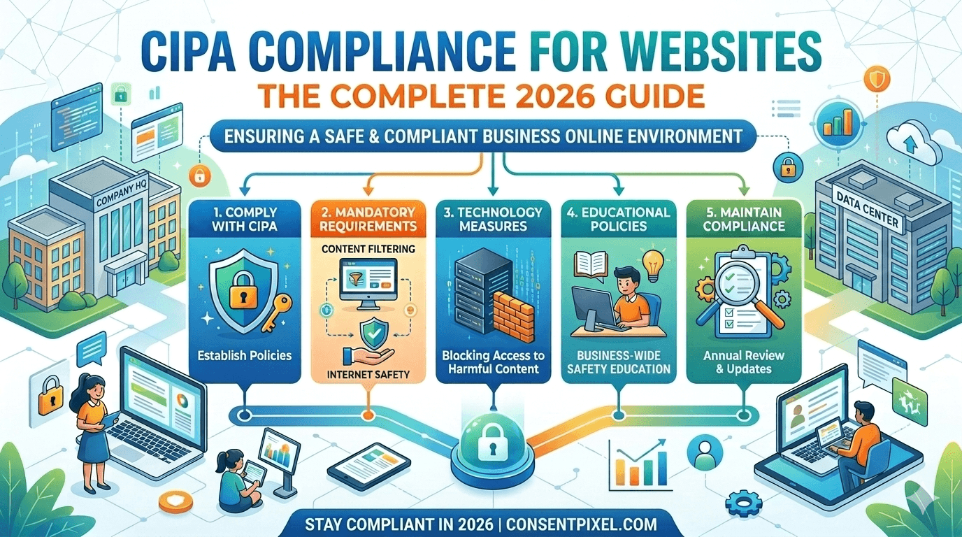 CIPA Compliance for Websites: The Complete 2026 Guide
