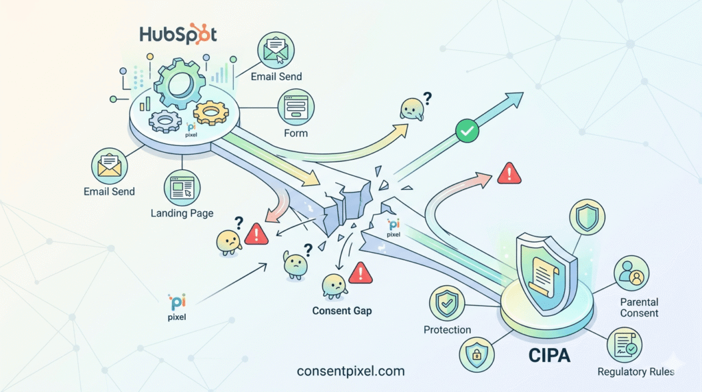HubSpot Marketing and CIPA: Is Your HubSpot Configuration Creating Consent Gaps?