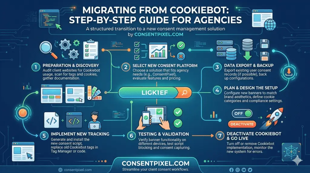 Migrating from Cookiebot: Step-by-Step Guide for Agencies