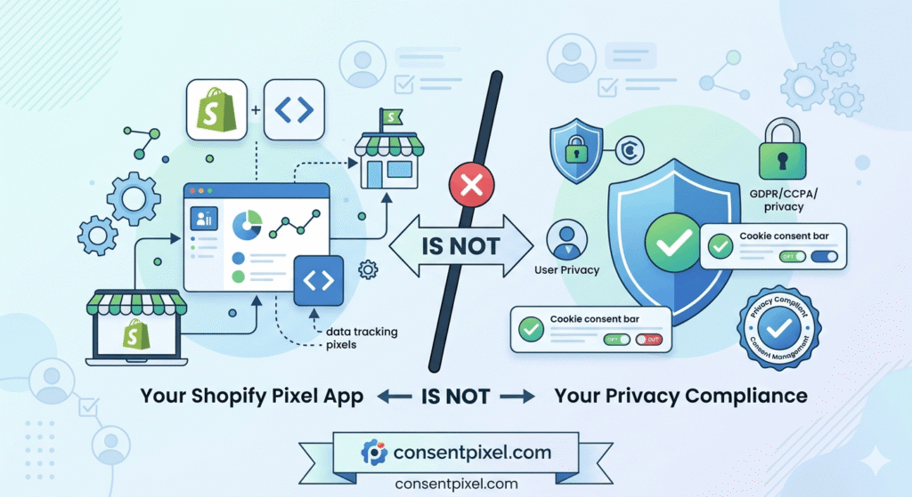 Your Shopify Pixel App Is Not Your Privacy Compliance