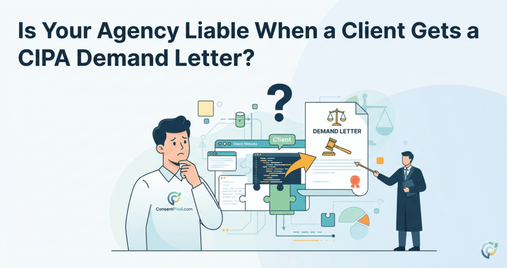 Is Your Agency Liable When a Client Gets a CIPA Demand Letter?