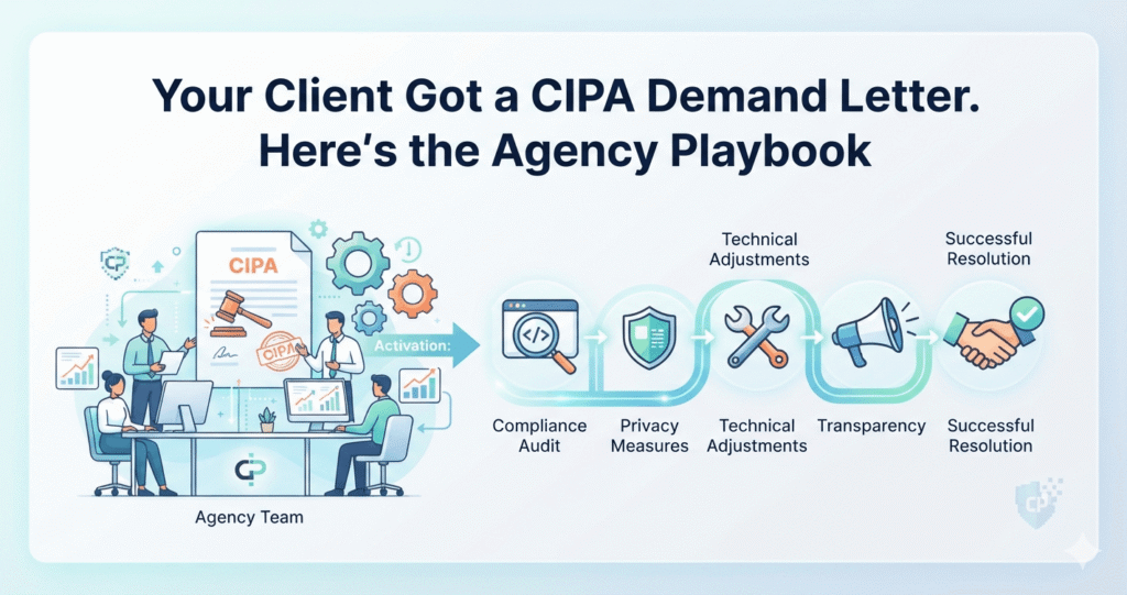 Your Client Got a CIPA Demand Letter. Here's the Agency Playbook.