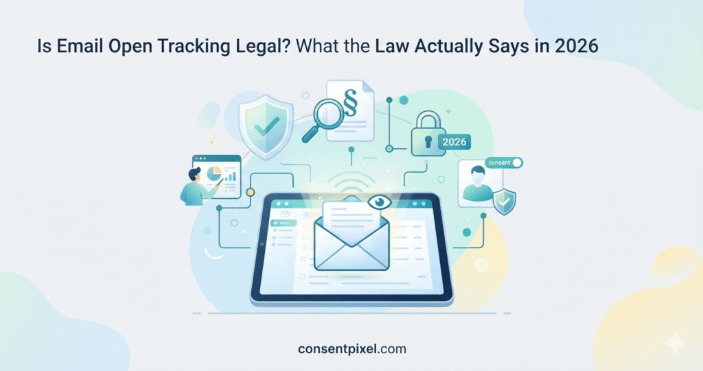 Is Email Open Tracking Legal? What the Law Actually Says in 2026