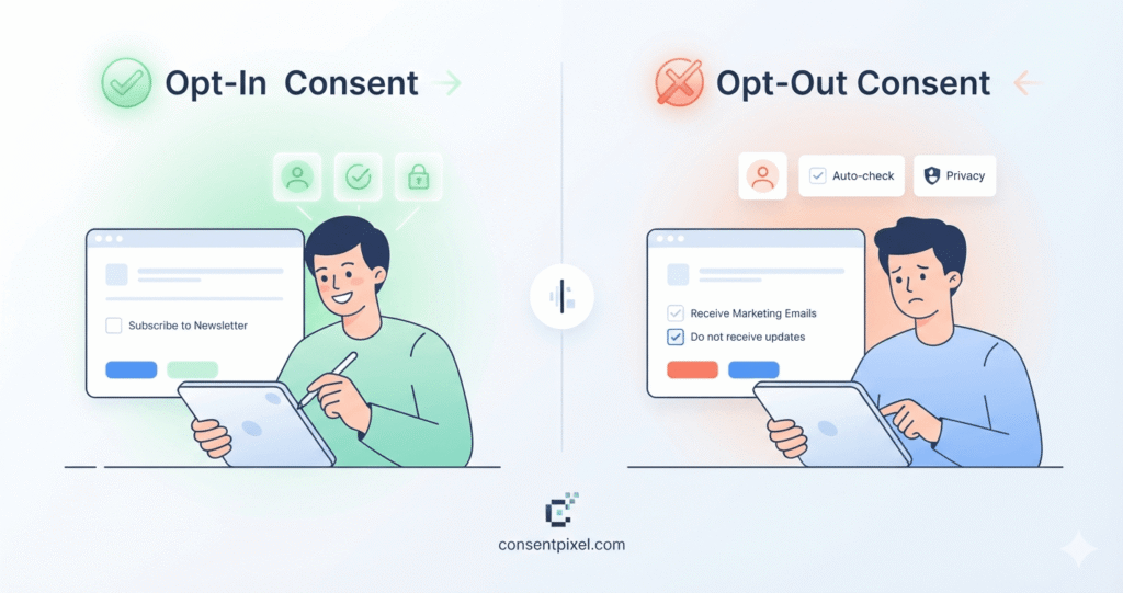 Opt-In vs Opt-Out Consent: The Difference