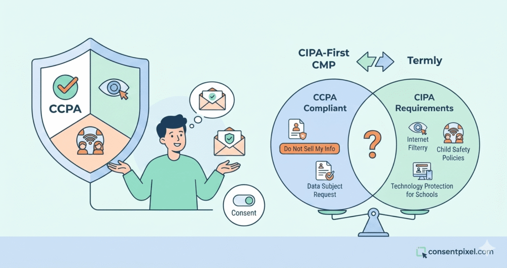 Termly Alternative 2026: CIPA-First Consent Management Compared