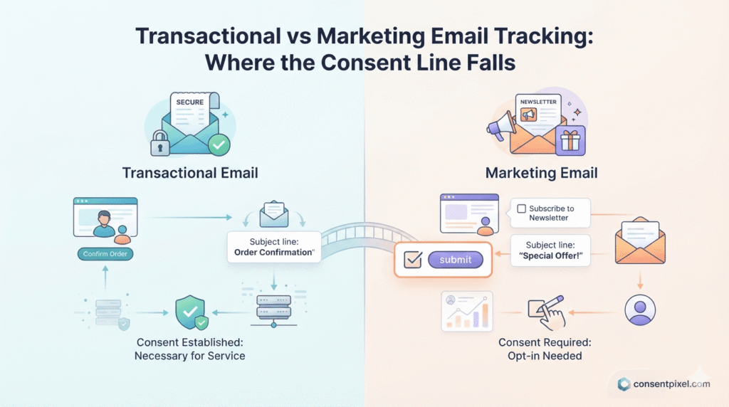 Transactional vs Marketing Email Tracking: Where the Consent Line Falls