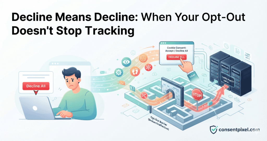Decline Means Decline: When Your Opt-Out Doesn't Stop Tracking