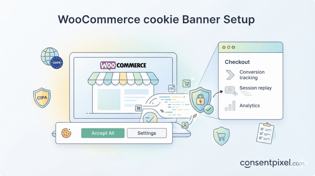 WooCommerce Cookie Banner: Setup & Compliance