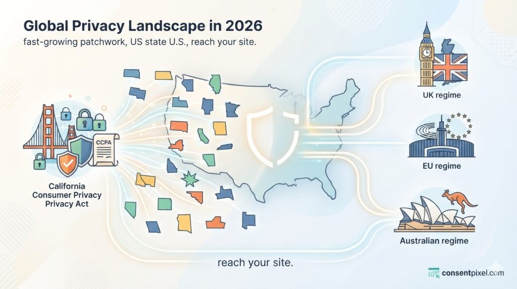 US & Global Privacy Laws: 2026 Overview (CCPA & More)