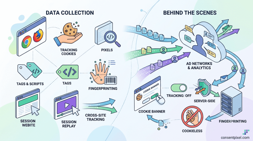 Website Trackers Explained: Tracking Cookies, Pixels & Tags