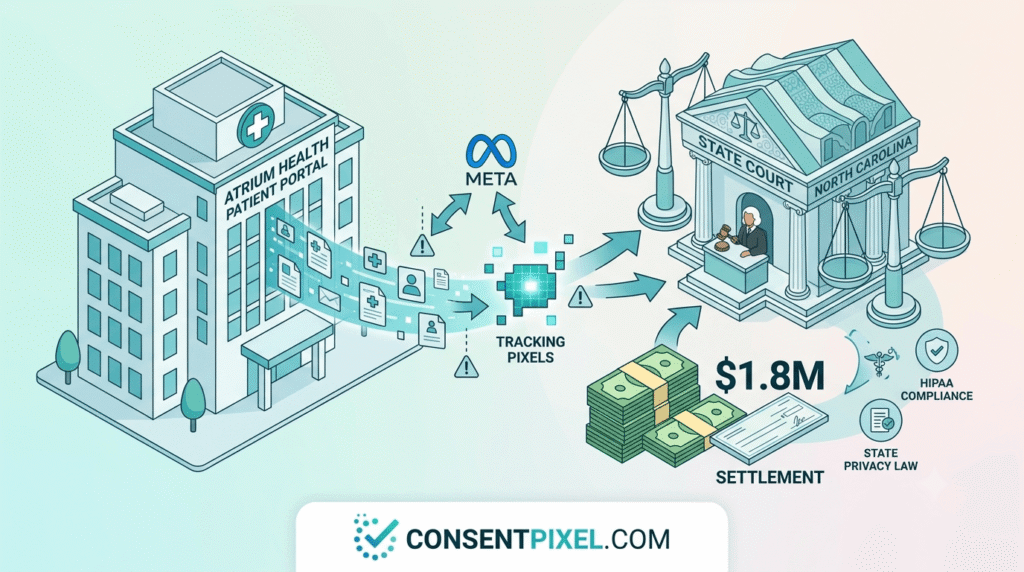 Atrium Health Patient Portal Pixel Settlement: $1.8M, in State Court